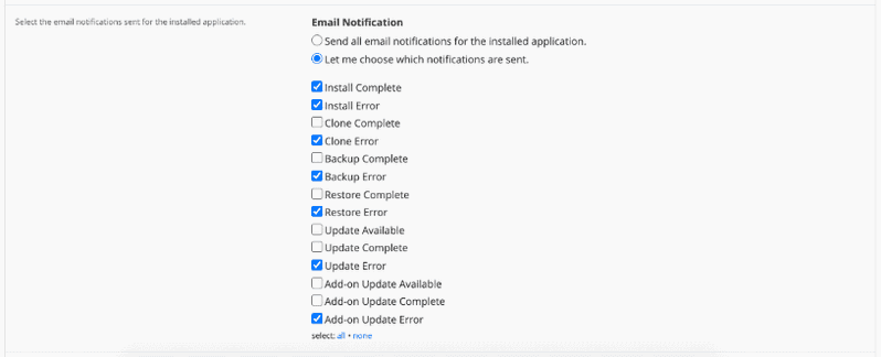 configurar notificaciones Magento