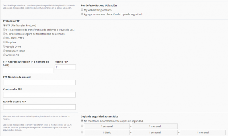 backup wordpress
