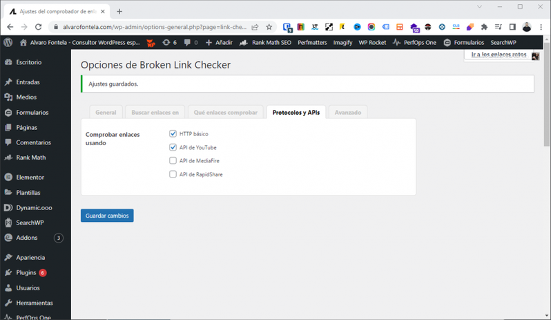 Broken Links plugin wordpress