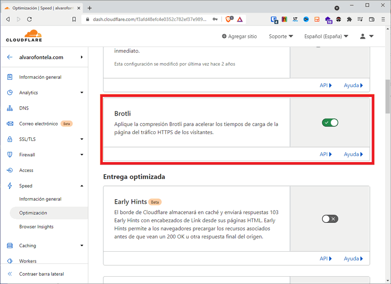 datos gzip archivos datos apache brotli