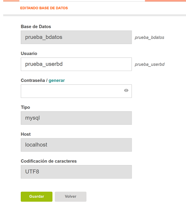 editar base de datos vesta 3