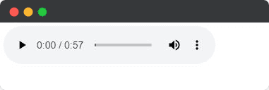 Etiqueta audio de HTML