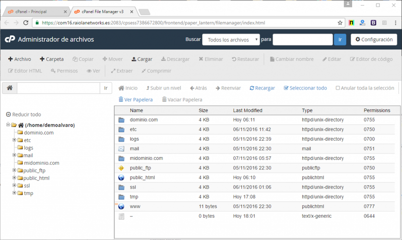 cpanel