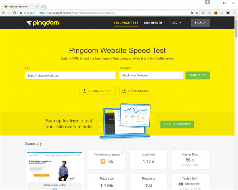 optimizar wordpress