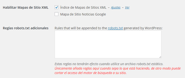 sitemap wordpress